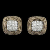 Women's Fancy Ear Tops - Golden - test-store-for-chase-value