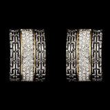 Women's Fancy Ear Tops - Silver - test-store-for-chase-value