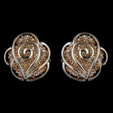 Women's Fancy Ear Tops - Golden - test-store-for-chase-value