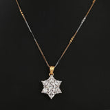 American Diamond Jewellery Set - Silver - test-store-for-chase-value