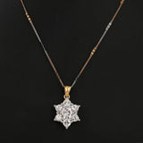 American Diamond Jewellery Set - Silver - test-store-for-chase-value