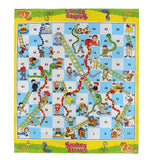 Snakes & Ladders Ludo 4 Pcs Toy For Kids - Multi - test-store-for-chase-value