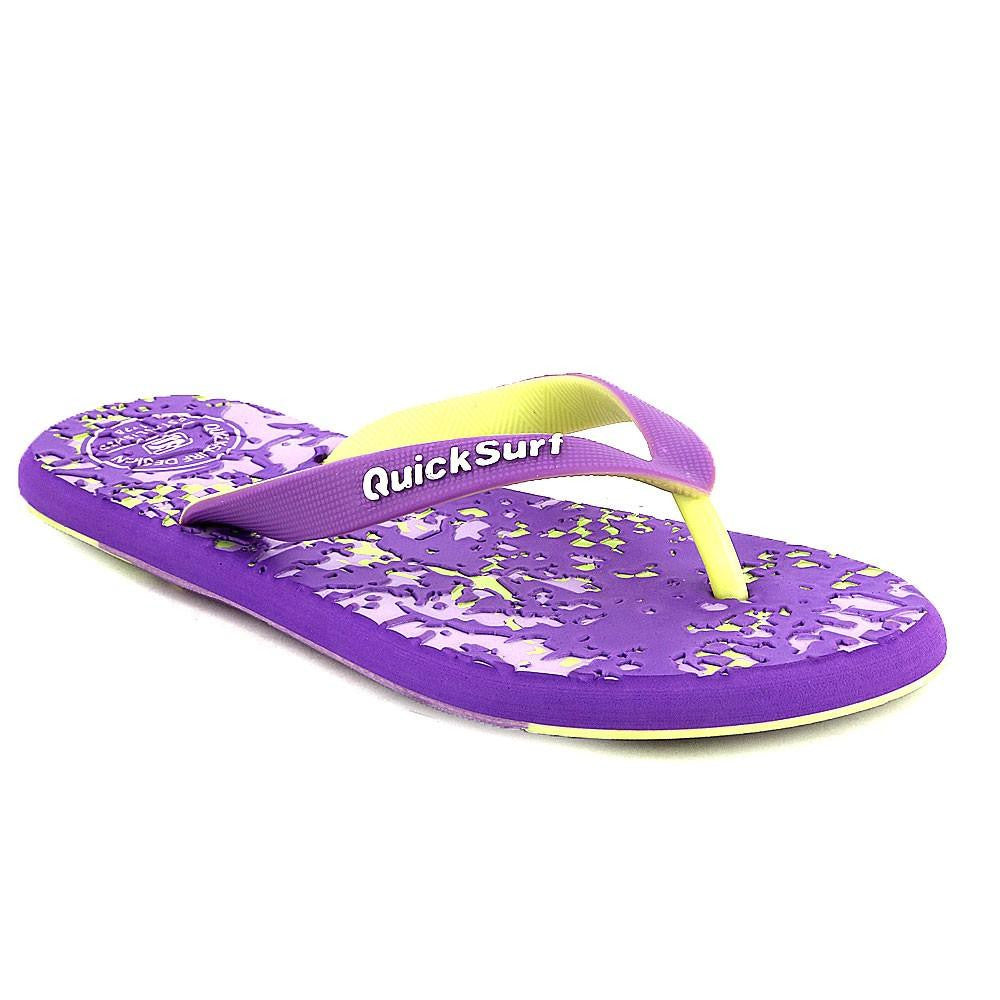 Quick Surf Women's Flip Flop Slippers 2595 - Purple - test-store-for-chase-value
