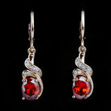 Women's Fancy Earrings - Red - test-store-for-chase-value