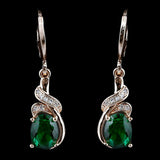 Women's Fancy Earrings - Green - test-store-for-chase-value