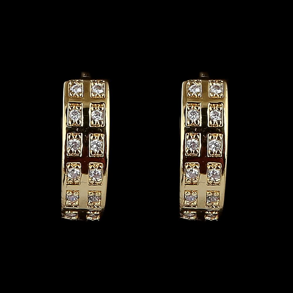 Women's Fancy Earrings - Golden - test-store-for-chase-value