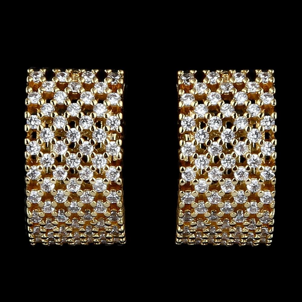 Women's Fancy Earrings - Golden - test-store-for-chase-value