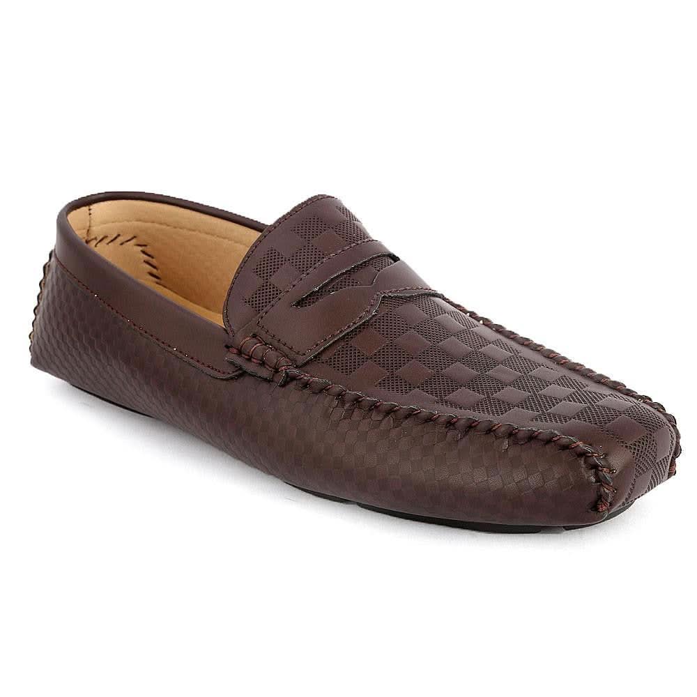 Men's Loafers Shoes (HM180805-4) - Coffee - test-store-for-chase-value