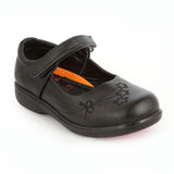Girls School Pumps (7Z1) BL-945 - Black - Black - test-store-for-chase-value