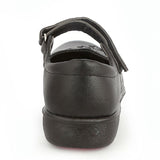 Girls School Pumps (7Z1) BL-945 - Black - Black - test-store-for-chase-value