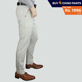 Men's Cotton Chino Pants Pack Of 4 - test-store-for-chase-value