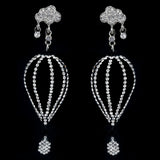 Women's Fancy Earrings - Black - test-store-for-chase-value