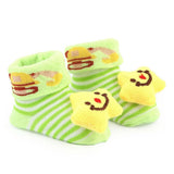 Newborn Booties - Green - test-store-for-chase-value