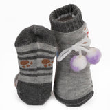Newborn Booties - Grey - test-store-for-chase-value