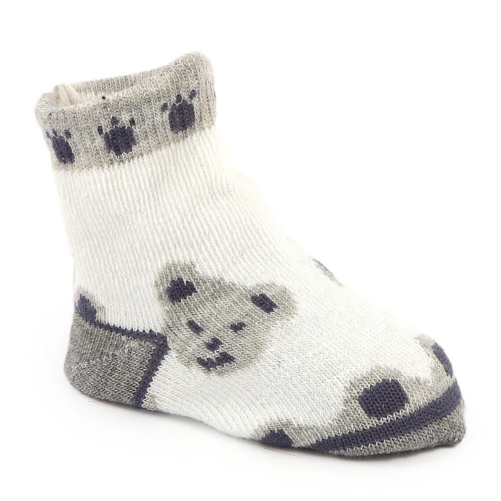 Newborn Booties - Grey - test-store-for-chase-value