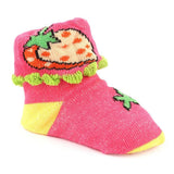 Newborn Booties - Dark Pink - test-store-for-chase-value