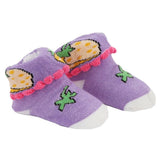 Newborn Booties - Purple - test-store-for-chase-value