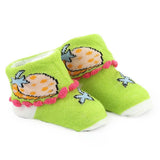 Newborn Booties - Green - test-store-for-chase-value
