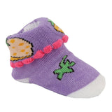 Newborn Booties - Purple - test-store-for-chase-value