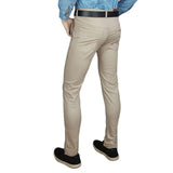 Men's Casual Cotton Pant - Beige - test-store-for-chase-value