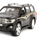 V8 Friction Musical Metal Car 4x4 - Black - test-store-for-chase-value