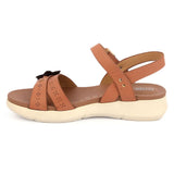 Women's Softy Sandals 5629-23 - Brown - test-store-for-chase-value