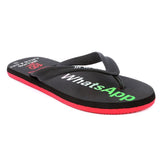 Men's Flip Flops Slippers Hi-Walk - Black - test-store-for-chase-value