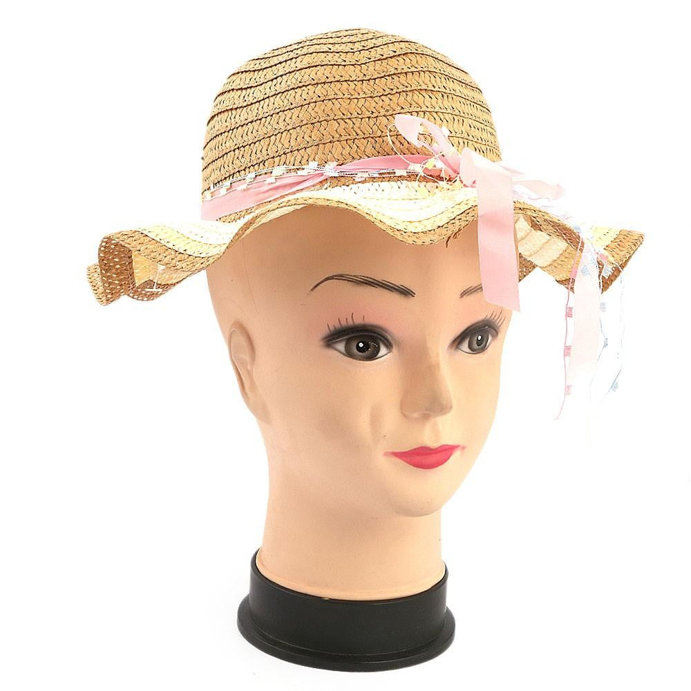 Girls Floppy Hat - Brown - test-store-for-chase-value