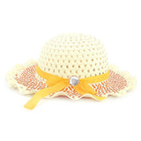 Girls Floppy Hat - Orange - test-store-for-chase-value