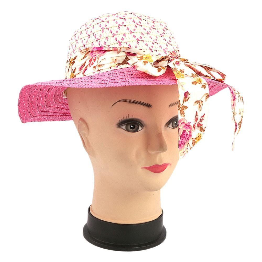 Girls Floppy Hat - Pink - test-store-for-chase-value