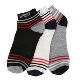 Men's Ankle Socks Pack Of 3 - Multi - test-store-for-chase-value