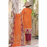 Ayesha Alishba Embroidered Lawn 3 Piece Un-Stitched Suit - 771, Women, 3Pcs Shalwar Suit, VS Textiles, Chase Value