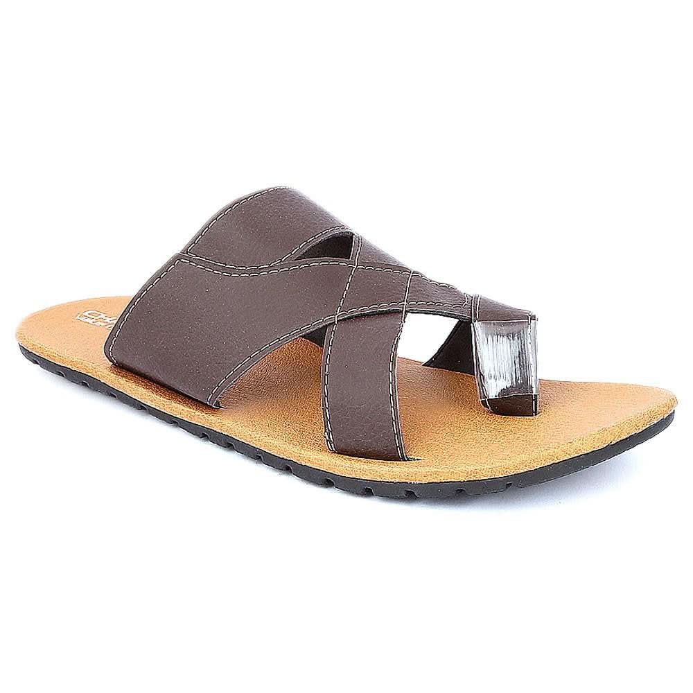 Men's Slippers (750) - Brown - test-store-for-chase-value