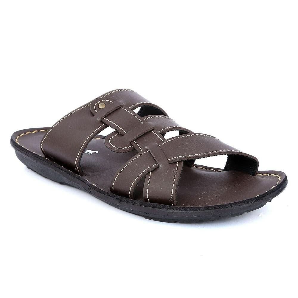 Boys Slippers (1133-A) - Brown - test-store-for-chase-value
