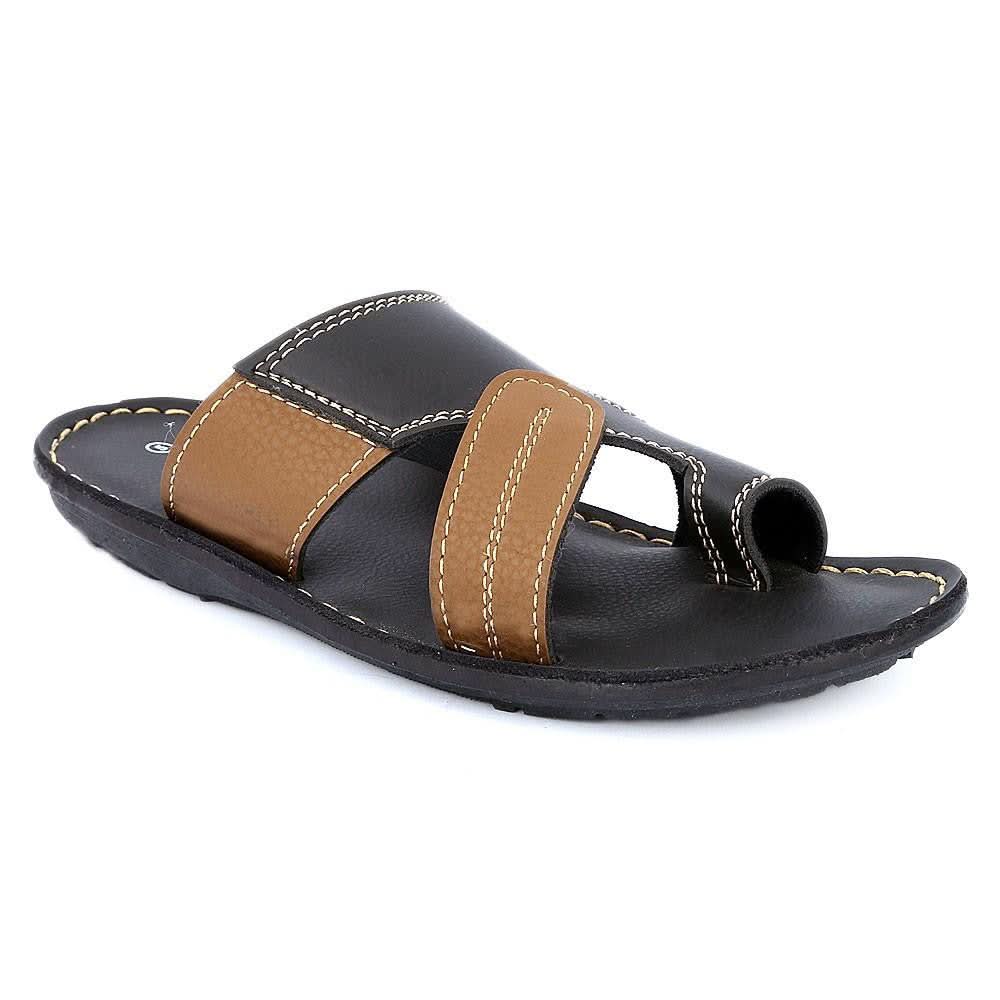 Boys Slippers (1006-A) - Black - test-store-for-chase-value