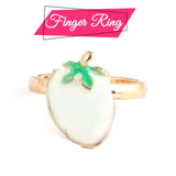 Women's Fancy Locket Set - White - test-store-for-chase-value