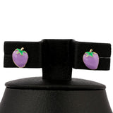 Women's Fancy Locket Set - Purple - test-store-for-chase-value