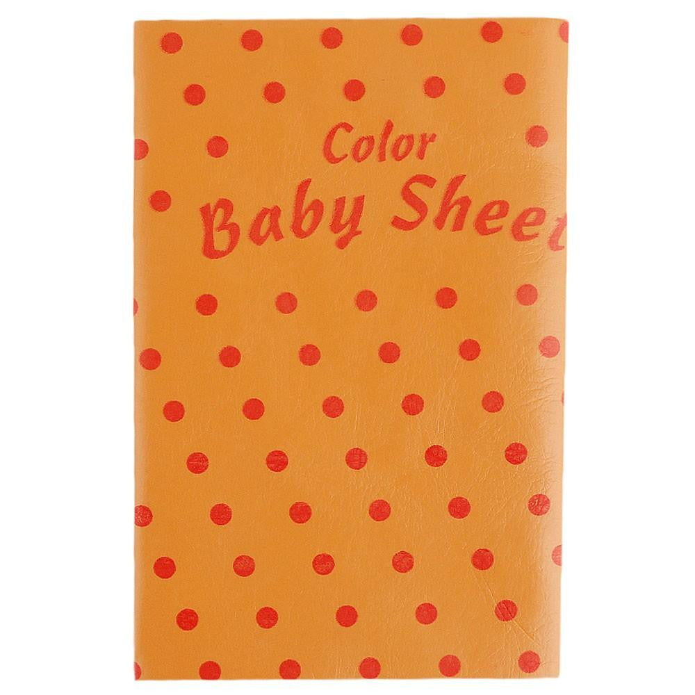 Newborn Plastic Sheet - Orange - test-store-for-chase-value