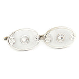Men's Cufflinks - white - test-store-for-chase-value