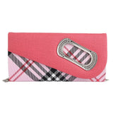 Women's Fancy Clutch 9074 - Pink - test-store-for-chase-value
