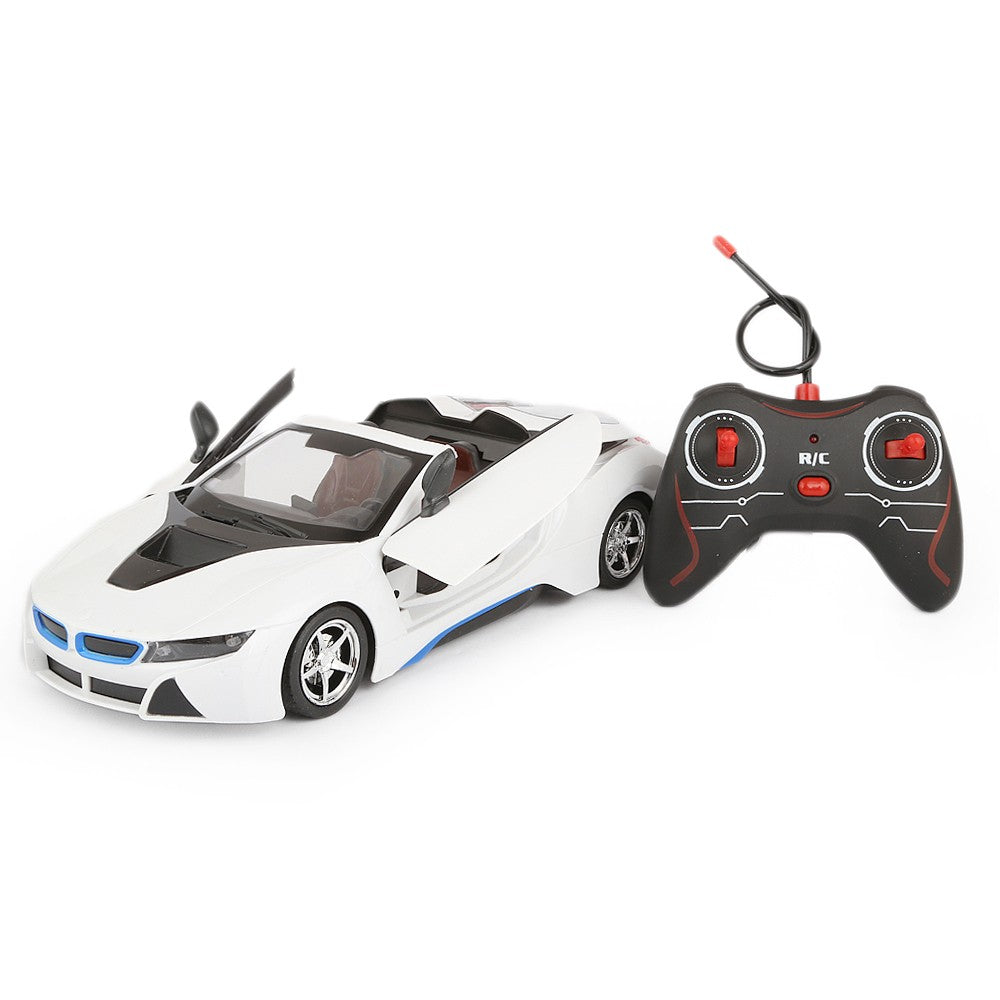 Remote Control Deluxe Super Car - White - test-store-for-chase-value