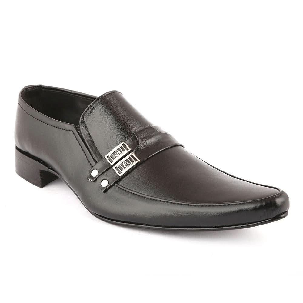 Men's Formal Shoes (F01) - Black - test-store-for-chase-value