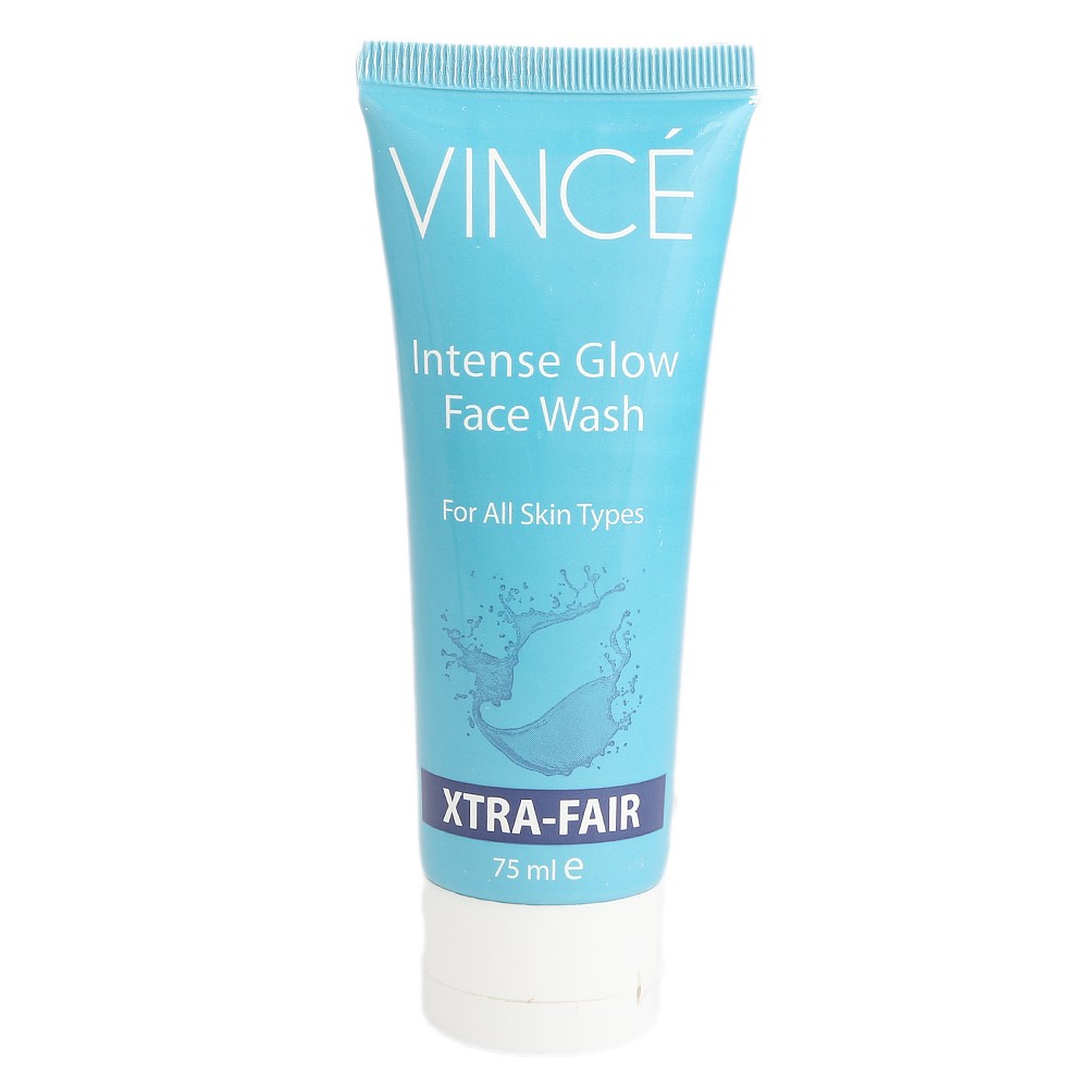 Vince Xtra Fair Intense Glow Face Wash 75ml, Face Washes, Vince, Chase Value