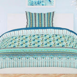 Printed Percale Finish Single Bed Sheet Set 2 pcs - test-store-for-chase-value