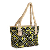 Women's Embroidery Handbag - Yellow - test-store-for-chase-value