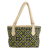 Women's Embroidery Handbag - Yellow - test-store-for-chase-value
