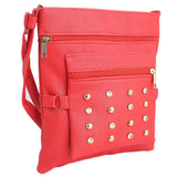 Women's Shoulder Bag (7555) - Red - test-store-for-chase-value