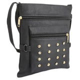 Women's Shoulder Bag (7555) - Black - test-store-for-chase-value