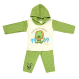 Newborn Boy Full Sleeves Polar Suit - Green, Kids, NB Boys Sets And Suits, Chase Value, Chase Value
