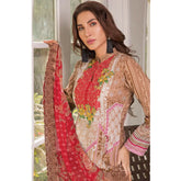 Zobia Noor Embroidered Lawn 3 Piece Un-Stitched Suit - A2, Women, 3Pcs Shalwar Suit, Salam's Textiles, Chase Value
